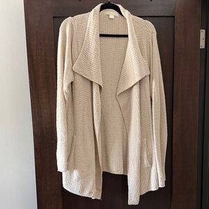Barefoot Dreams Cream Cardigan